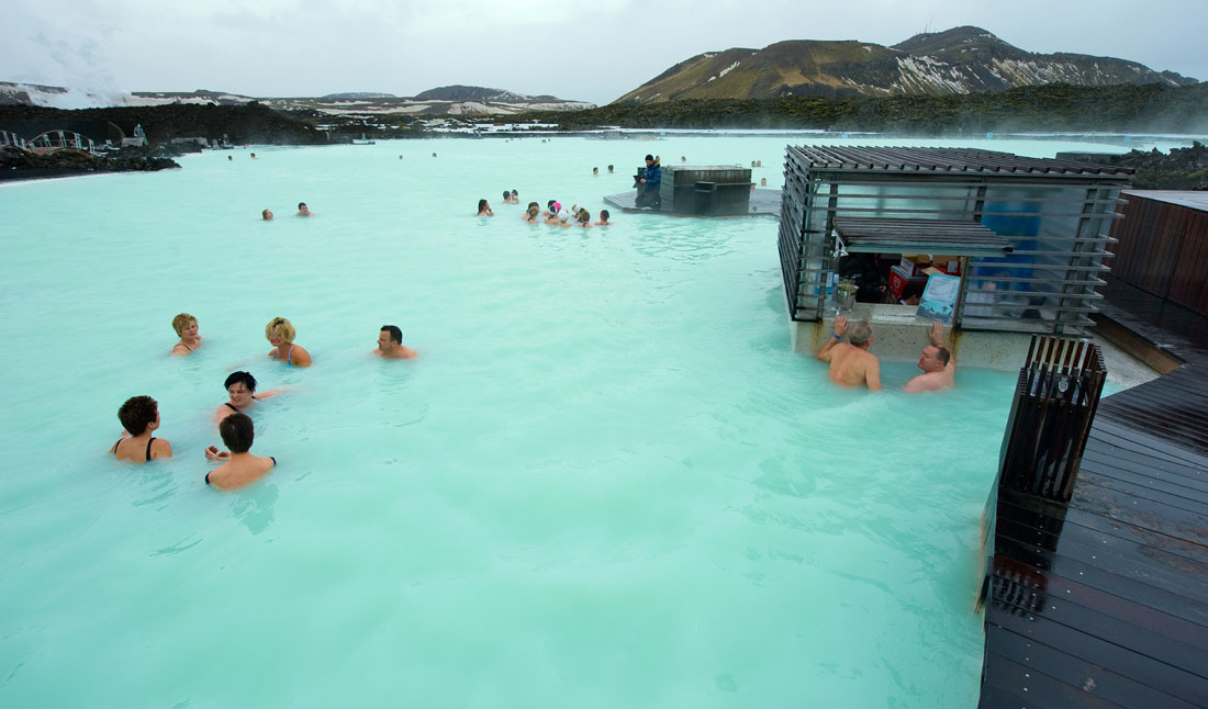 Blå lagunen i Island
