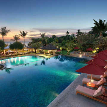 Niksoma hotel i Legian Beach, Bali, Indonesien