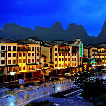Jasper Hotel i Yangshuo, Guilin, Kina