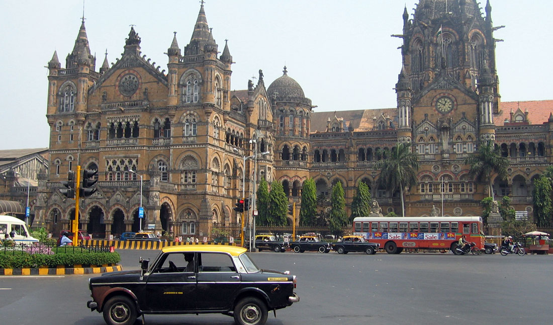 Mumbai tågstation. Foto: Göran Sändare