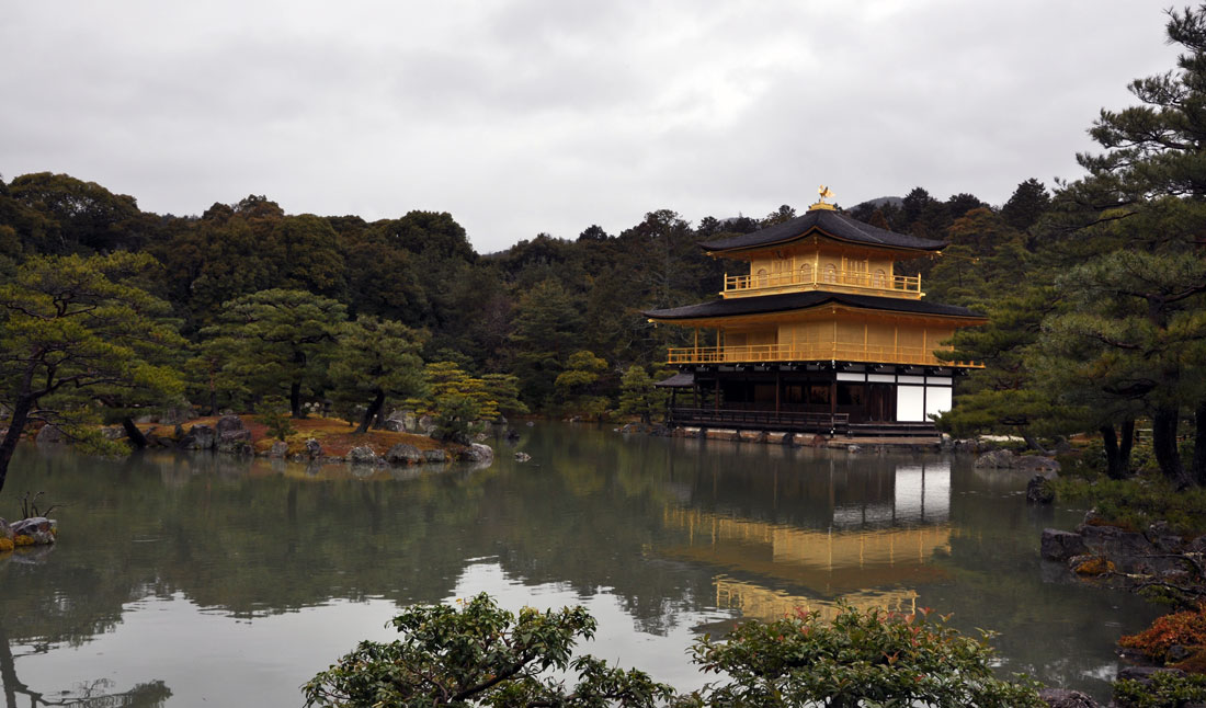 Gyllene paviljongens tempel, Kyoto. Foto: Thomas Lu